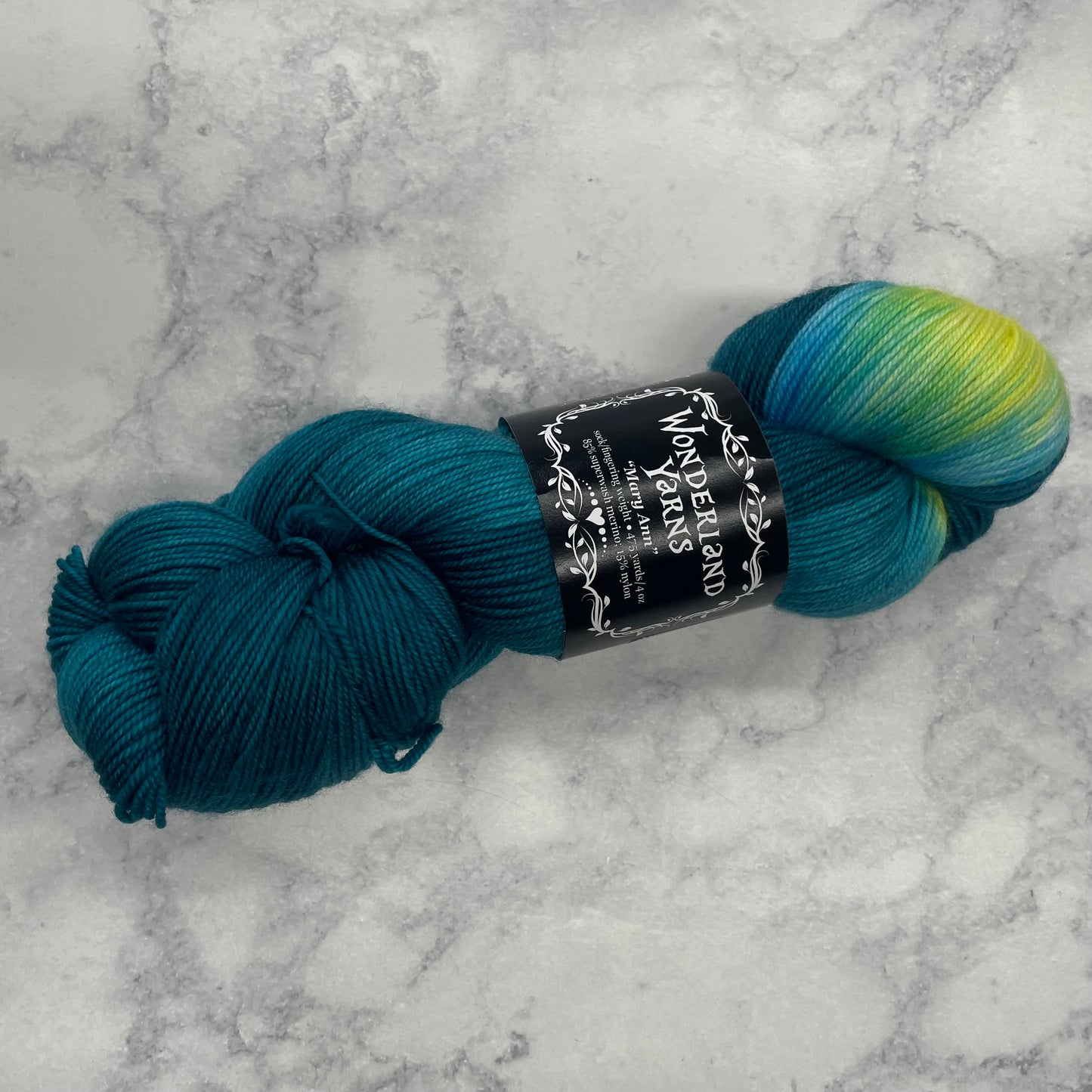 Wonderland Mary Ann Sock