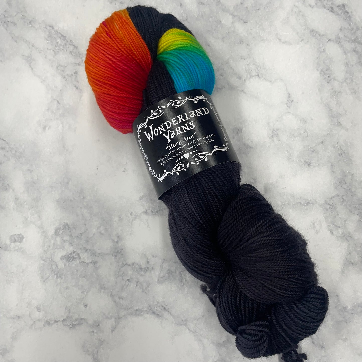 Wonderland Mary Ann Sock