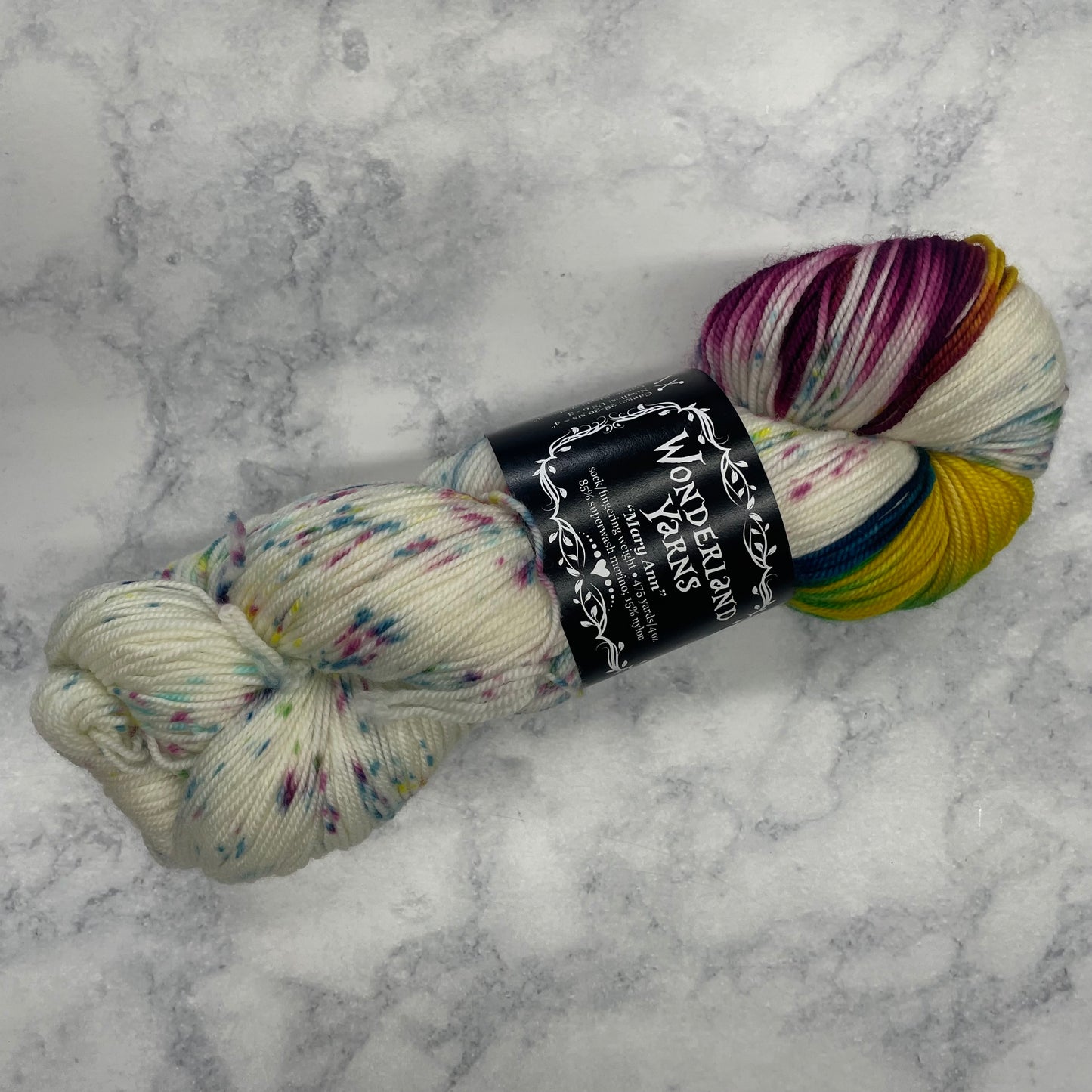 Wonderland Mary Ann Sock