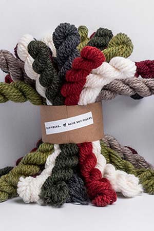 Blue Sky Fibers Woolstok Holiday Bundle Kits