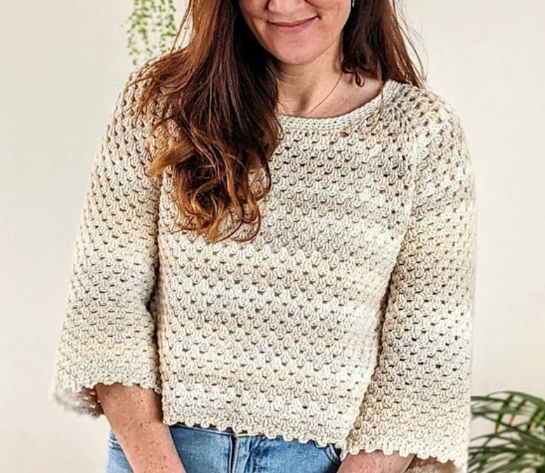 Sassy Spring Crochet Top