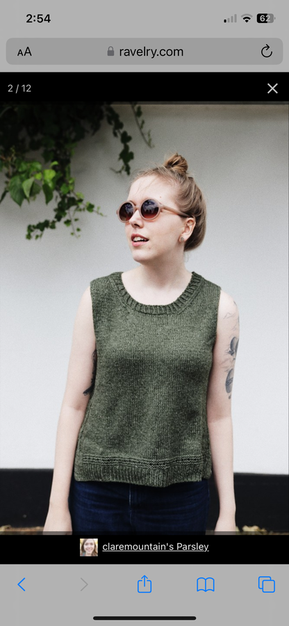 Lace Detail Bottom-up Tank