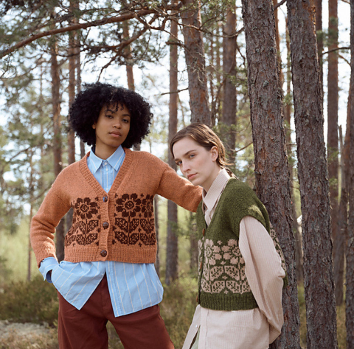 Nordic Bloom KAL and Steeking Session