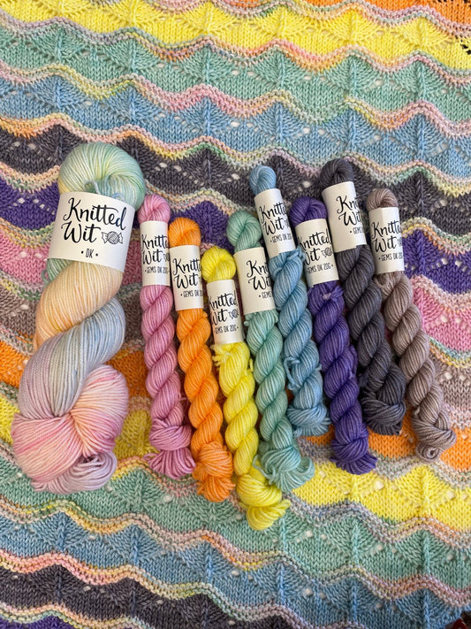 Knitted Wit Bounce Blanket Kit